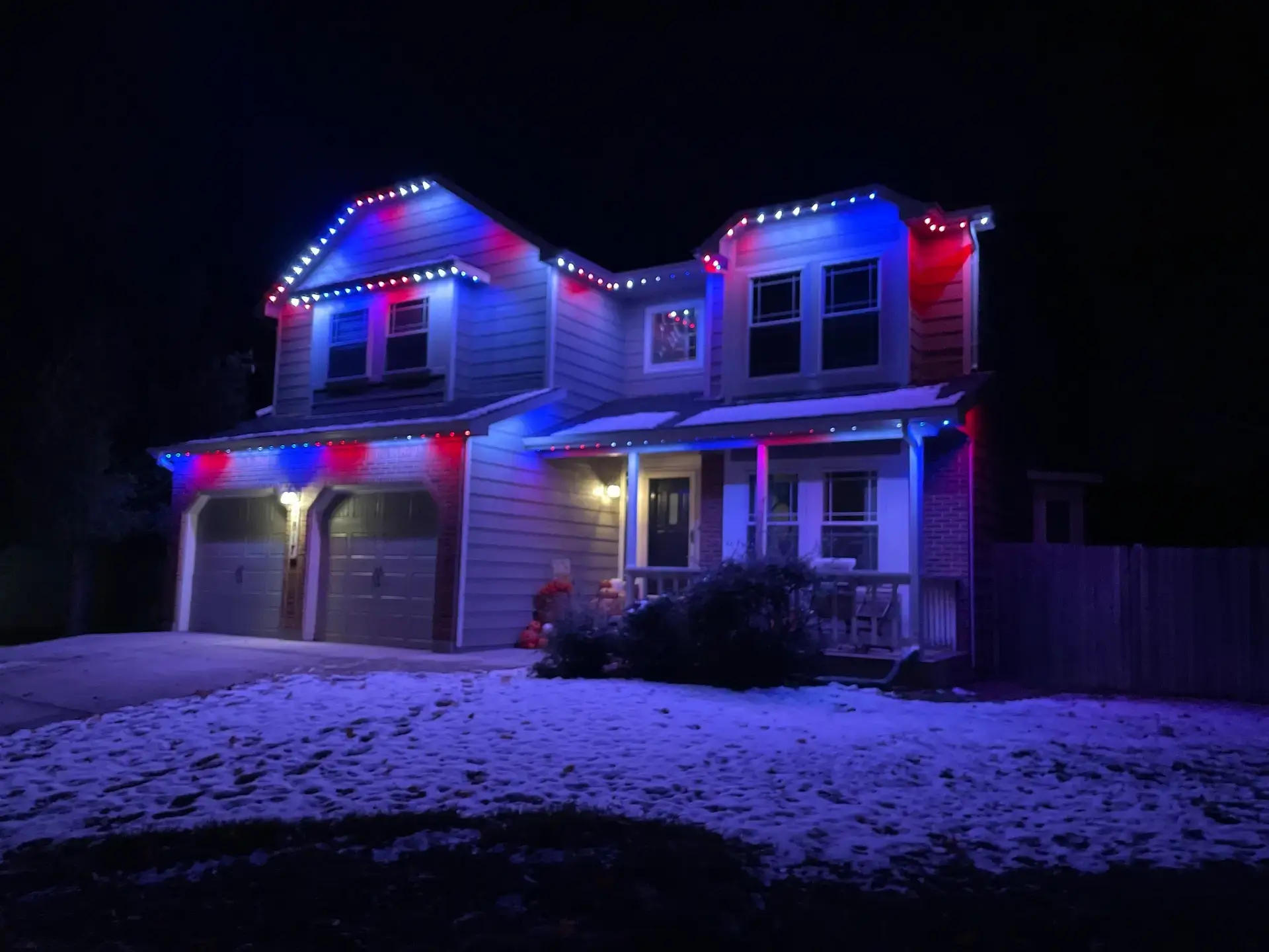 Color Changing Christmas Lights