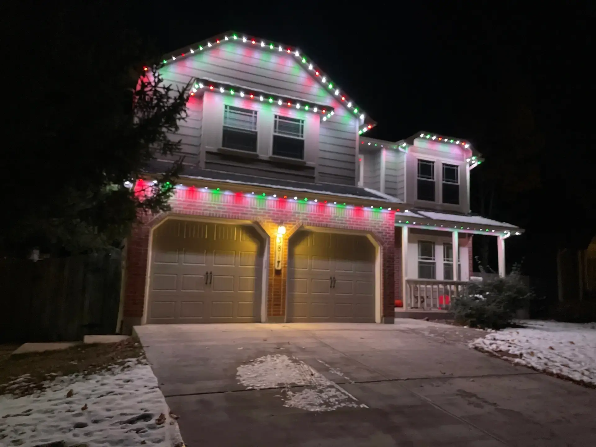 Residential Christmas Lighting