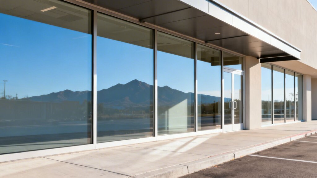 Storefront Window Cleaning Service
