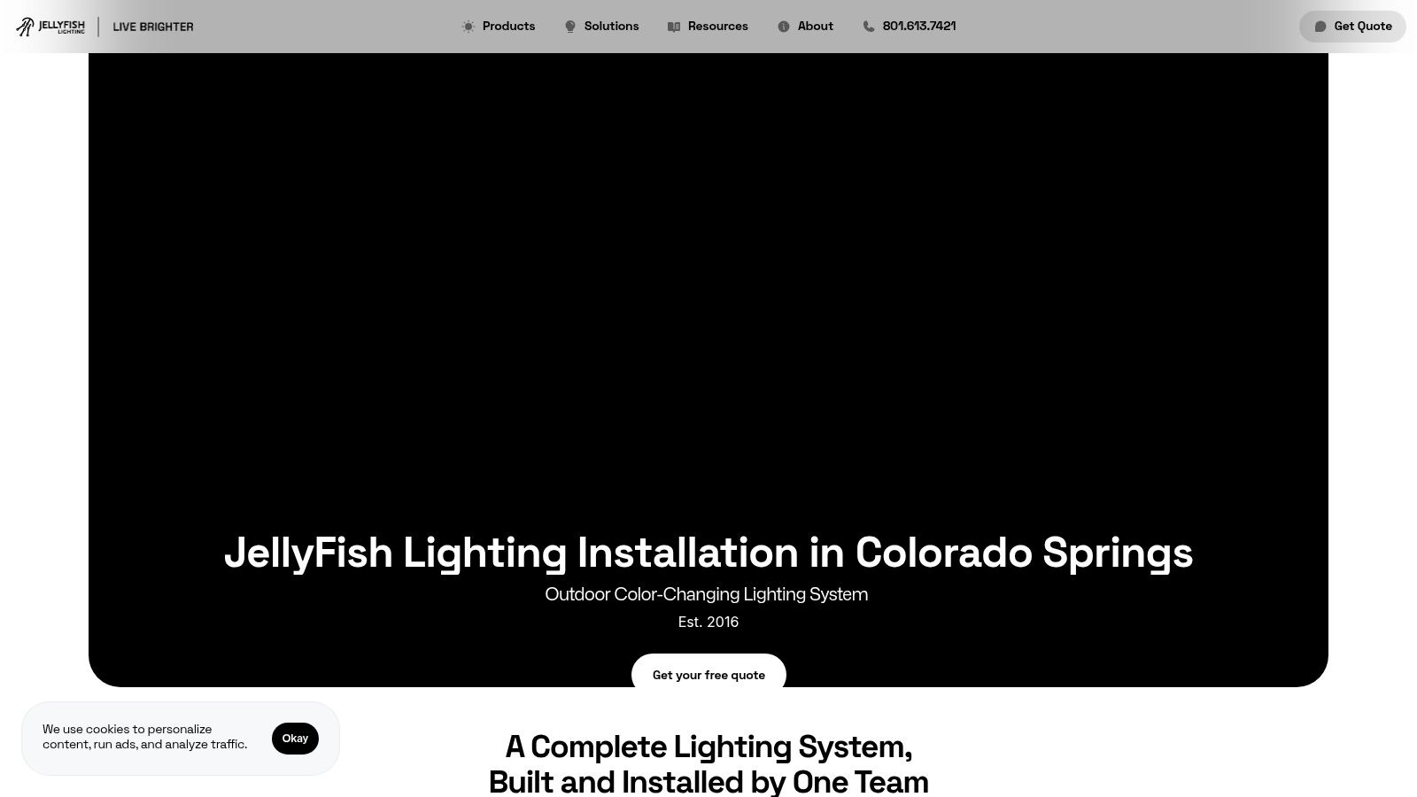 JellyFish Lighting (Corporate Install Team – Colorado Springs)