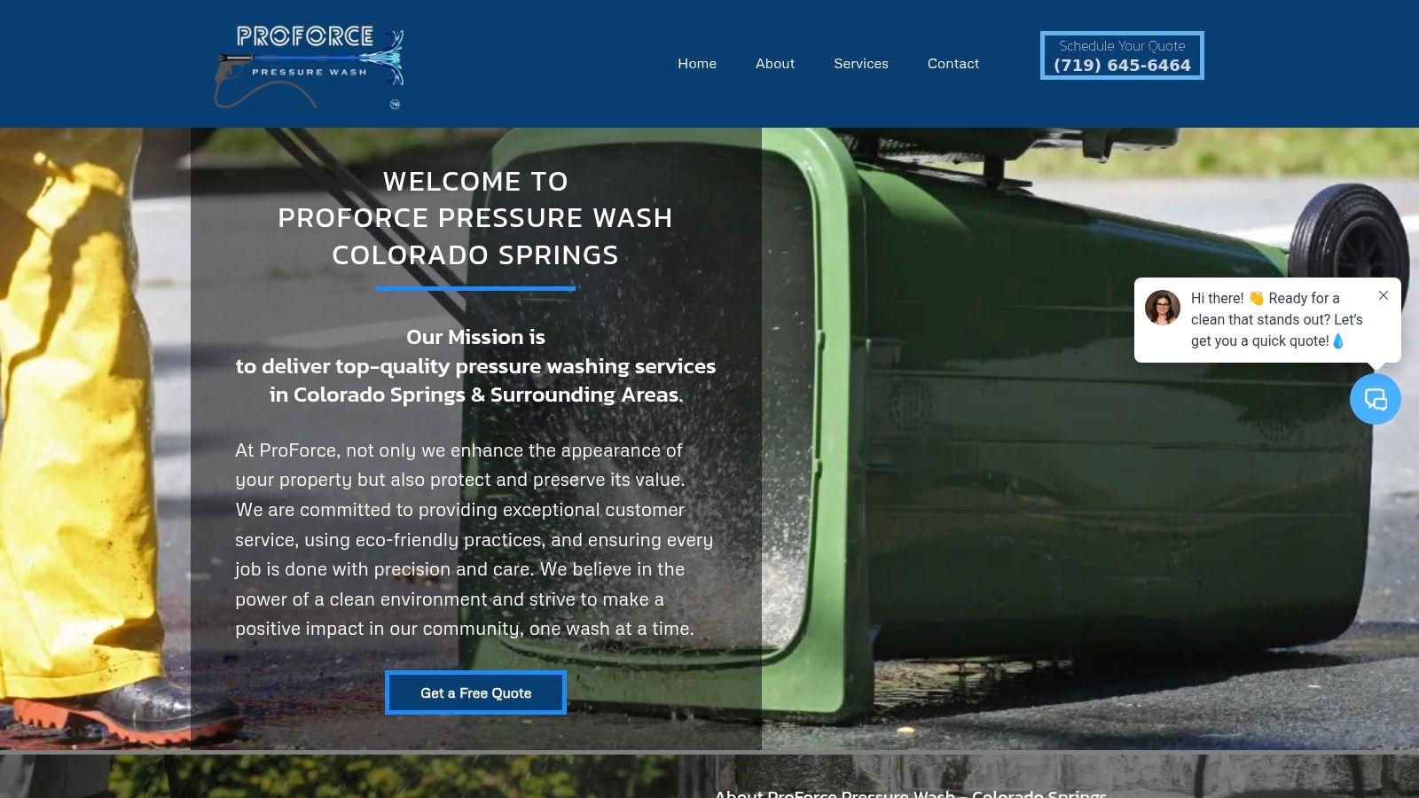 ProForce Pressure Wash – Colorado Springs