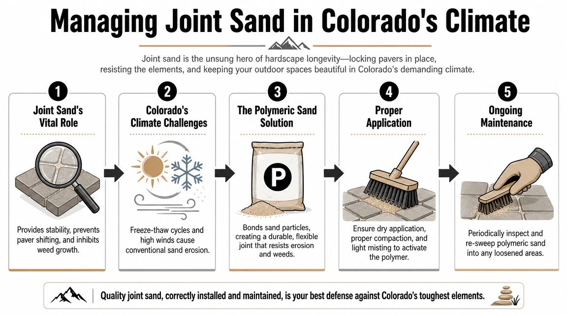 Managing Joint Sand in Colorado's Climate