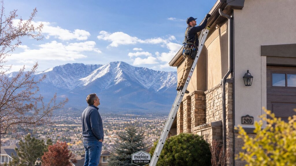 Exterior Gutter Cleaning